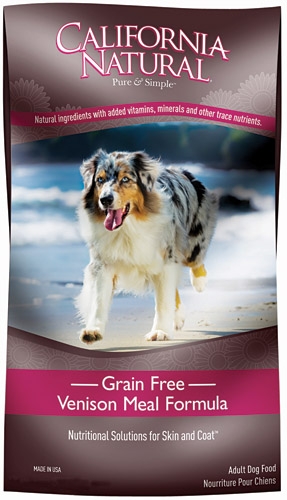 California Naturals Grain Free Venison & Green Lentils Formula Adult Dog Food