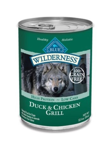Blue Buffalo Wilderness Duck/Chicken Dog 12/12.5OZ