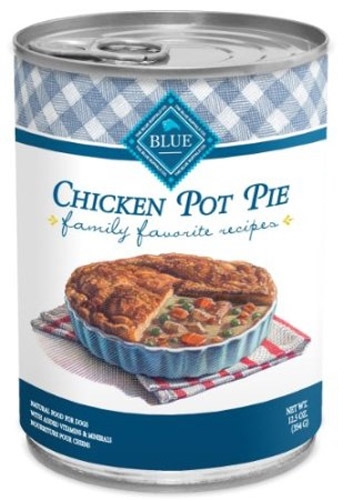 Blue Buffalo Family Favorites Chicken Potato Pie Dog 12/12.5OZ
