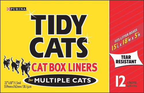 Tidy Cats Box Liners 6/12Oz