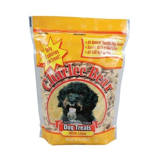 Charlee Bear Liver Dog Treats - 16 oz. Pouch *Each