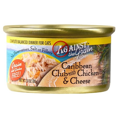 Evanger's Against the Grain Caribbean Club W/Chicken & Cheese Cat 24/2.8Oz