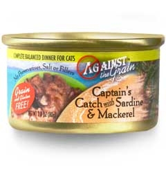 Evanger's Against the Grain  Captains Catch W/ Sardine & Mackerel Cat 24/2.8Oz  