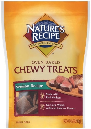 Nature's Recipe Chewy Venison Treats  