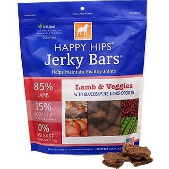 DOGSWELL® 15 oz HAPPY HIPS® Jerky Bars Lamb & Veggies  