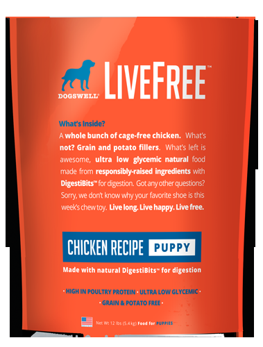 Livefree™ Puppy Chicken Recipe 12#