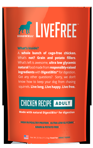 Livefree™ Adult Chicken Recipe 25#