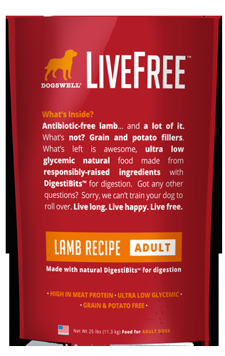 Livefree™ Adult Lamb Recipe 25#