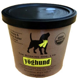 Yoghund All Natural Banana & Peanut Butter Frozen Yogurt for Dogs 4pk  