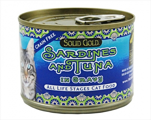 Solid Gold Cat Grain Free Sardine/Tuna 24/6Oz