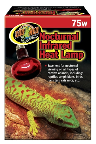 Zoo Red Infrared Heat Lamp 75W