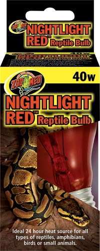 Zoo Nightlight Red Reptile 40W