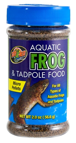 Zoo Aquatic Frog&Tadpole Fd 2Oz