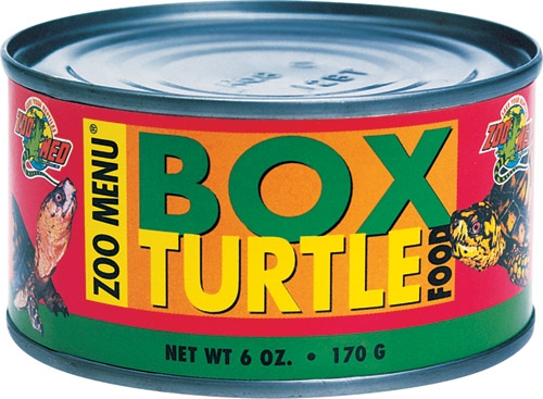 Zoo Box Turtle Food Can/Wet 6Oz