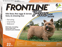 Frontline Plus 6Month Dog 0-22#