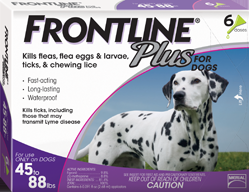 Frontline Plus 6Month Dog 45-88#