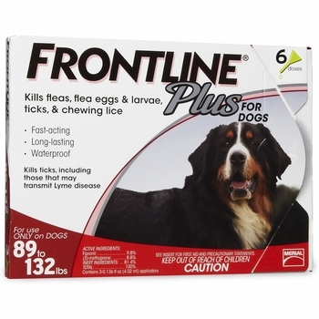 Frontline 6Month Dog 89-132Lbs
