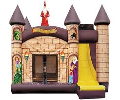 4 in 1 Inflatable Wizard Castle bounce house