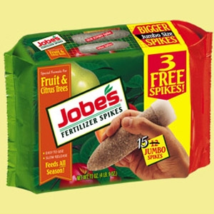 Jobe's® Fruit & Citrus Fertilizer Spikes 15-pack