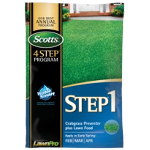 Scotts Miracle-Gro Step 1 Crabgrass Preventer Plus Lawn Food