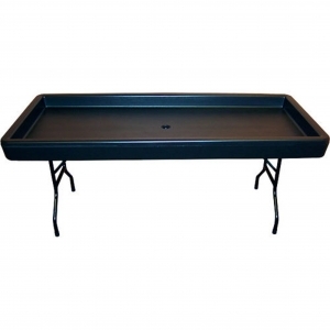 Chillin Products Fill 'N Chill Party Table - Black
