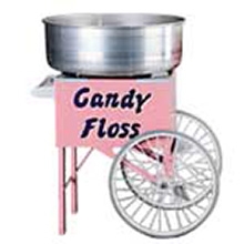 cotton candy machine w/ cart