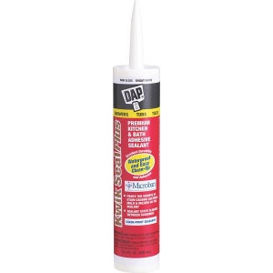 DAP 10.1-Oz. Kitchen & Bath Adhesive Caulk