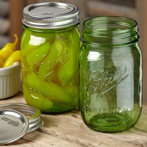 Ball® Heritage Collection Pint Jar Set - Green