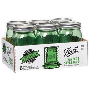 Ball® Heritage Collection Pint Jar Set - Green