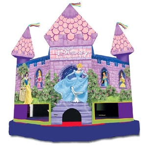 Deluxe Disney Princess Adventure Castle Bounce House