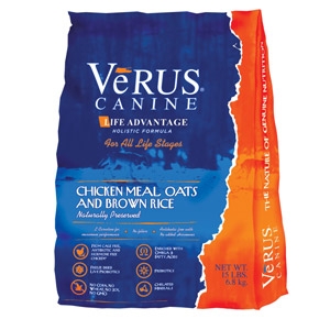 VéRUS™ Life Advantage Chicken Meal, Oats and Brown Rice Dry Dog Food