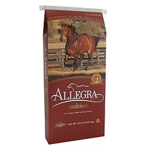 Allegra Cadence, Complete Pelleted Horse Feed