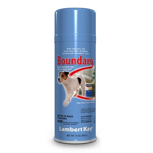 Boundary® Indoor/Outdoor Dog & Cat Repellent Aerosol Pump Spray