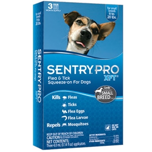 Sentry® Pro XFT 11 Flea & Tick Squeeze-On for Dogs