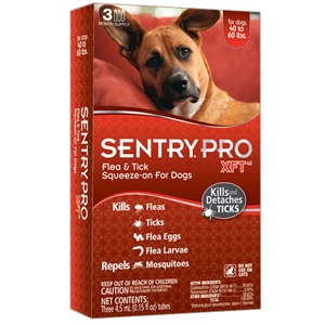 Sentry® Pro XFT 40 Flea & Tick Squeeze-On for Dogs