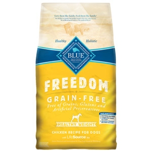 BLUE Freedom® Grain-Free Adult Healthy Weight Chicken Recipe