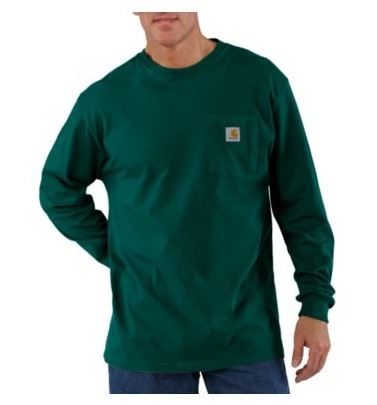 Carhartt K126 Long Sleeve Workwear Pocket T-Shirt