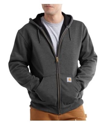Men's Rutland Thermal-Lined Hooded Zip-Front Sweatshirt