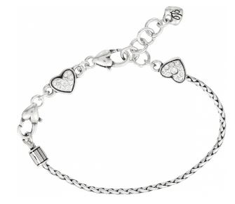 ABC Heart Slide Bracelet
