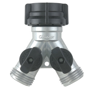 Gilmour® Metal Dual Shut-Off Connector