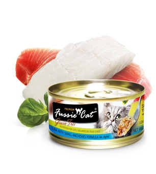 Fussie Cat Premium Tuna With Anchovies Formula