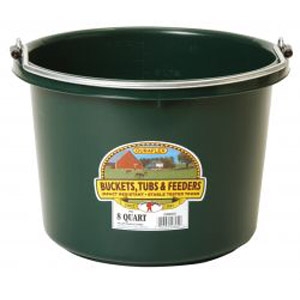 8 Quart Plastic Bucket - Green