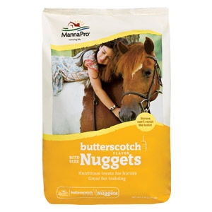 Bite-Size Butterscotch Nuggets Horse Treats