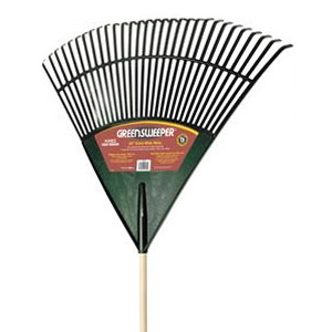 Greensweeper® 30-inch Poly Leaf Rake