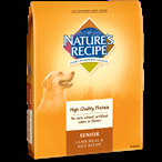 Nature's Recipe Senior Lamb Meal and Rice - Dry Dog Food - 30 lb.
