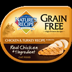 Nature's Recipe Grain Free Chicken & Turkey Recipe in broth wet cat food  
