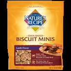 Nature's Recipe Biscuits Lamb Mini  