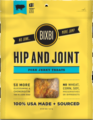 Organic Pet Superfood Bixbi Hip + Joint Pork Jerky (5 oz)  