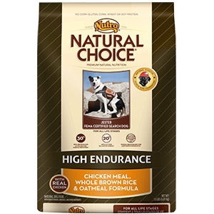 Natural Choice® High Endurance Adult Dog Food with Chicken Meal, Whole Brown Rice & Oatmeal Formula