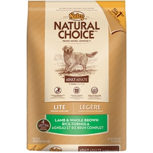 Natural Choice® Lite Adult Dog Food with Lamb & Whole Brown Rice Formula